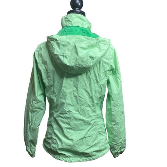 THE NORTH FACE Lime Green Hyvent Windbreaker Rain Jacket - Picture 12 of 12